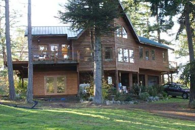 Front of home in Friday Harbor for rent - now accepting applications for Mary 1st 2015