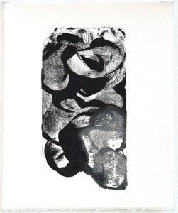 Encaustic Monotypes 8x10 on Rives BFK Paper Graphite and Pewter